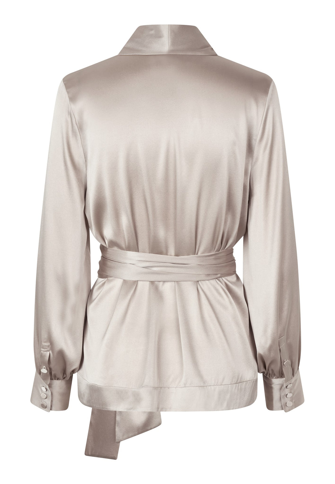 IvettDEA-Blouse with shawl collar