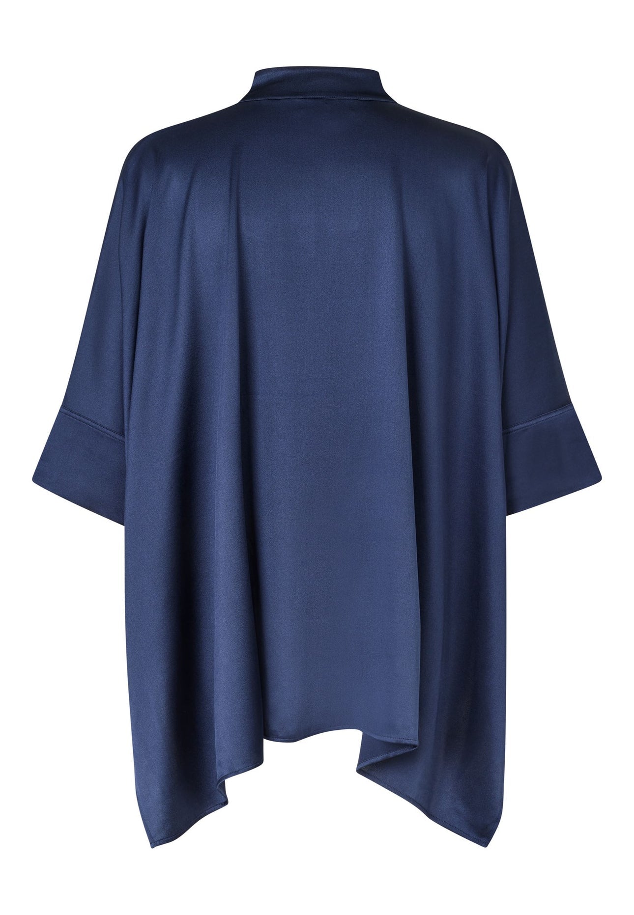 MandyDEA-Blouse with stand collar