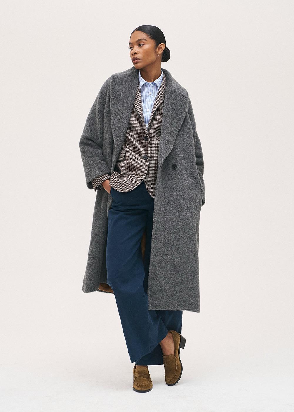 DOPPELREIHIGER MANTEL