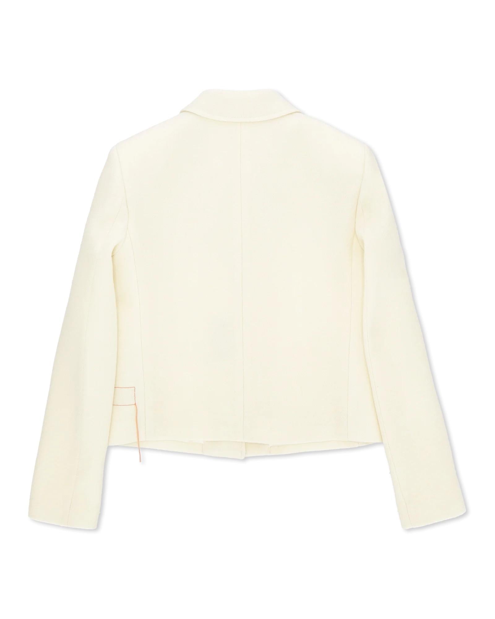 BRUSHED WOOL JACKET