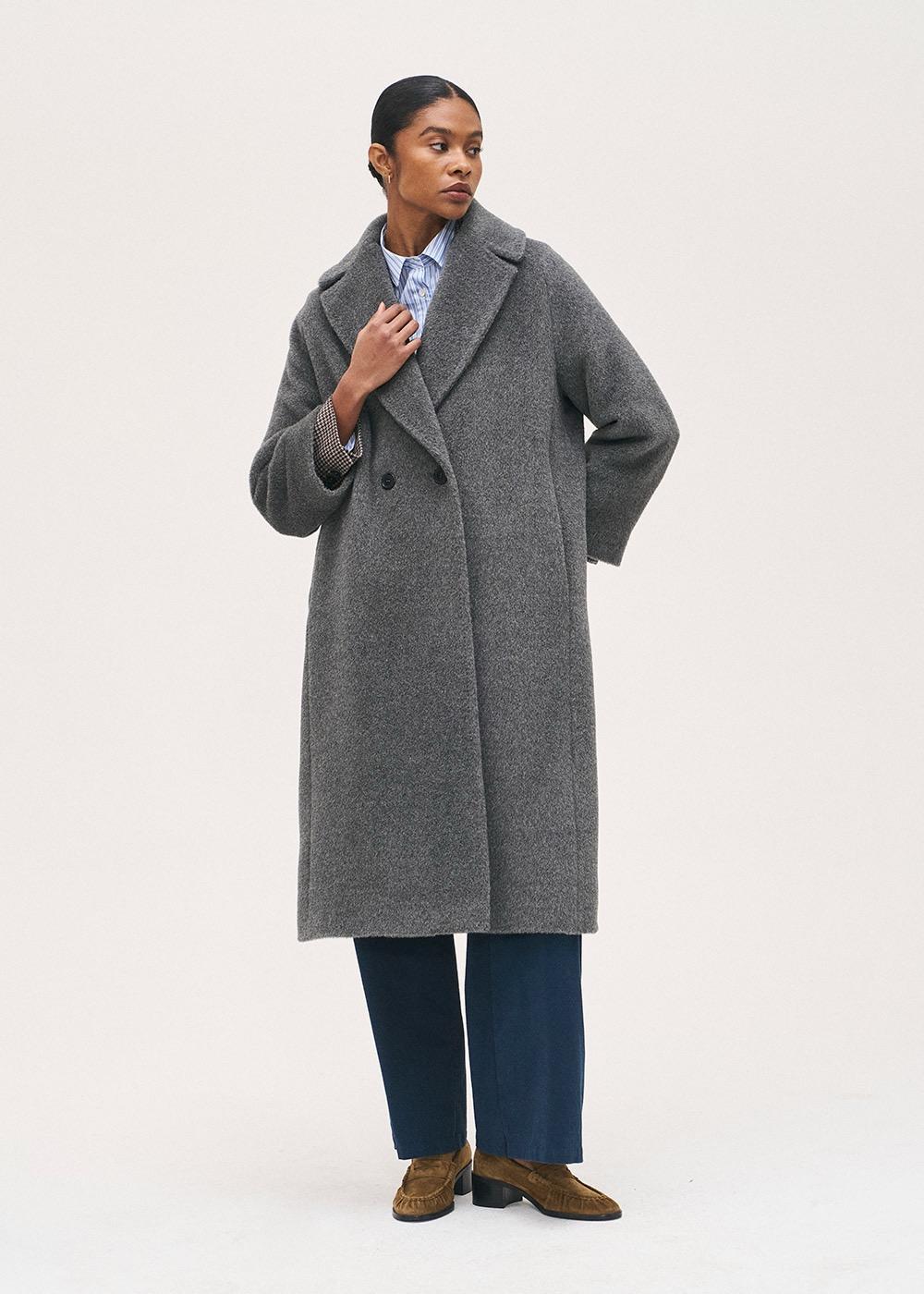 DOPPELREIHIGER MANTEL