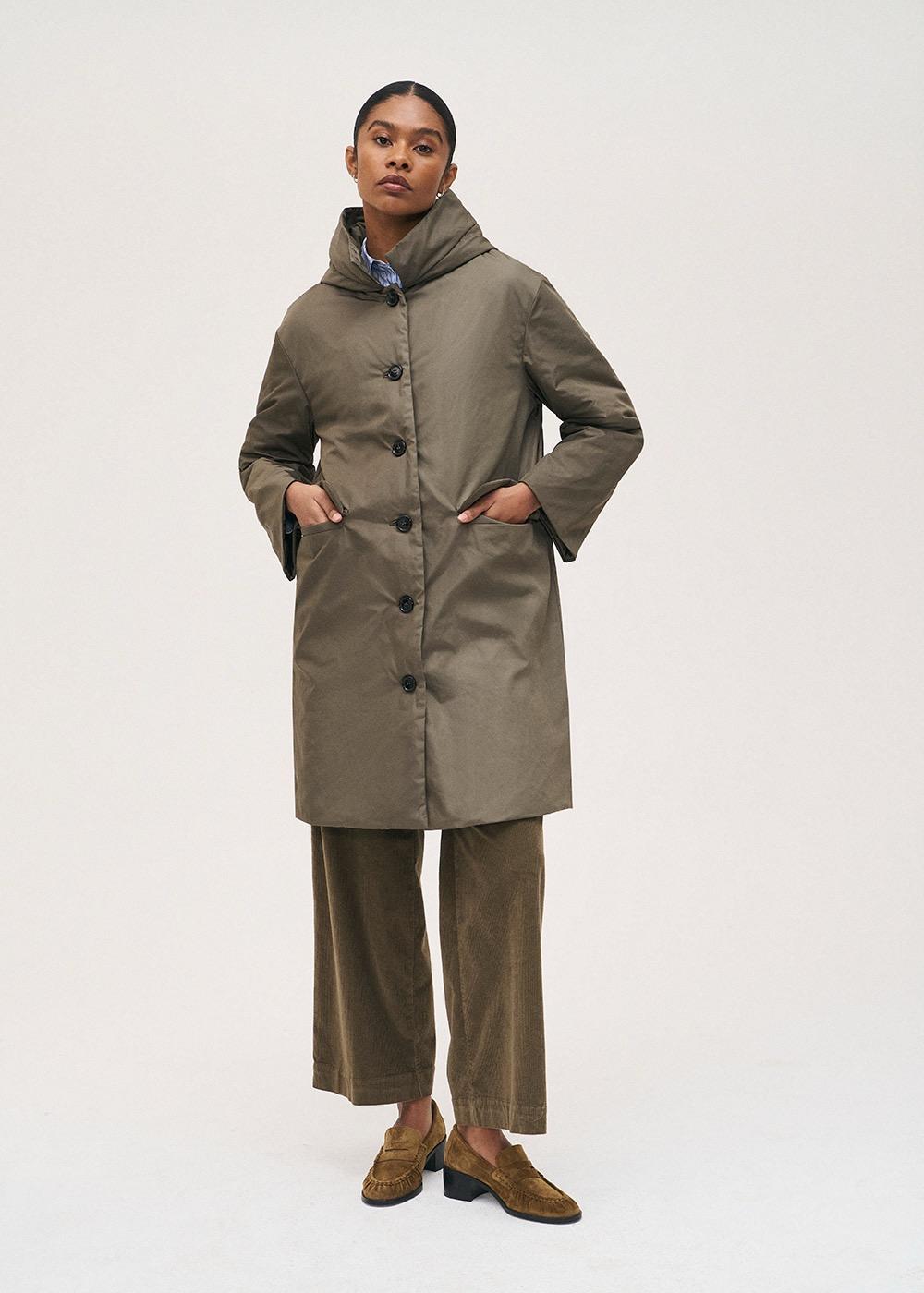 WATTIERTER KAPUZENREGENMANTEL