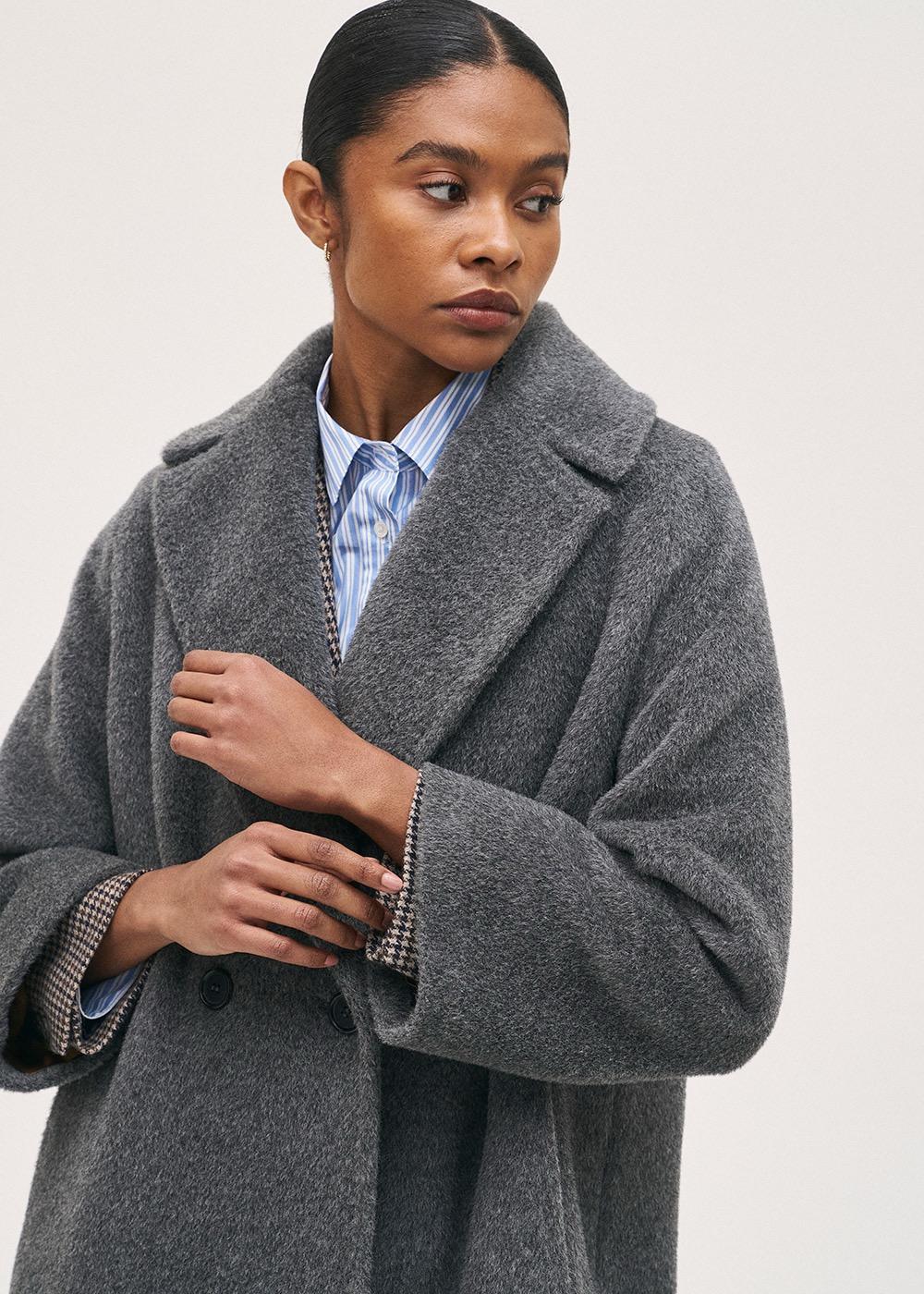 DOPPELREIHIGER MANTEL