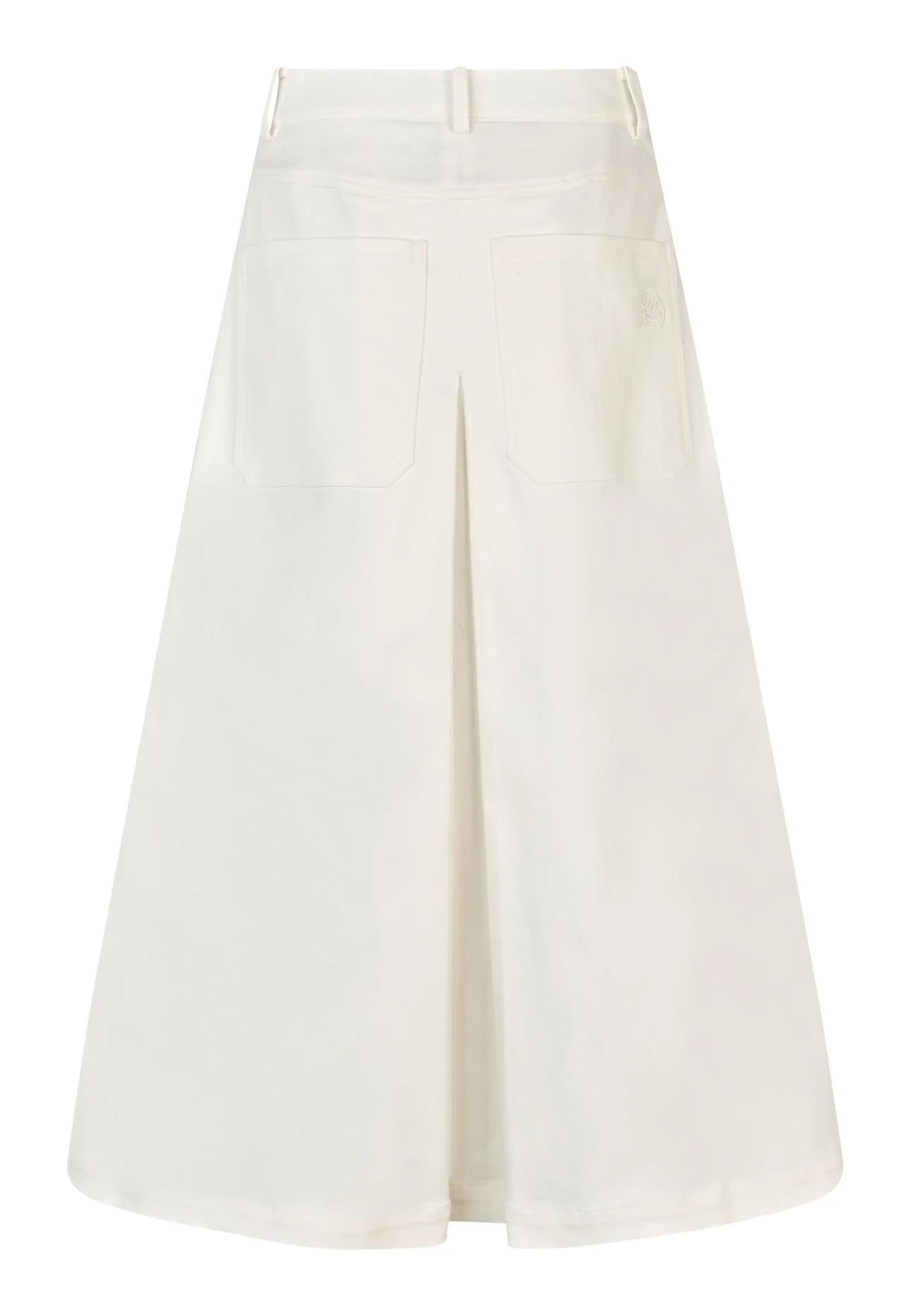 DinessaDEA-Denim skirt with pockets